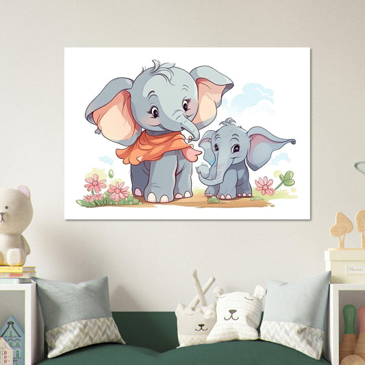 Elephant Cutie, Aluminiumdruck - Stiersbeste